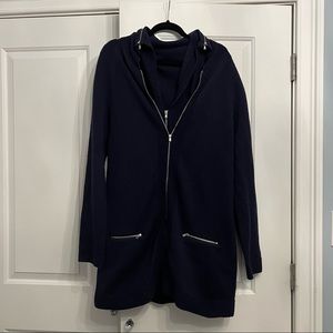 Adam Lippes Layered Navy Cardigan